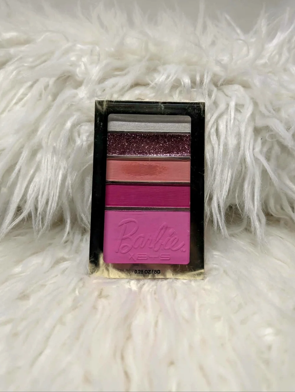 Limited Edition Barbie X Bys Pink & Rose Eyeshadow Palette with Shimmer Accent